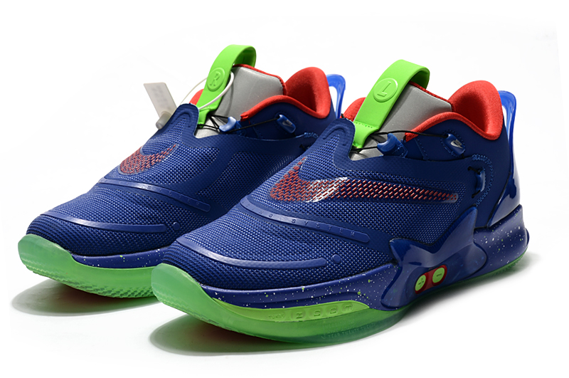 2020 Nike Adapt BB 2.0 Blue Green Red - Click Image to Close